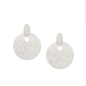 Didi Statement Earrings In Silver
